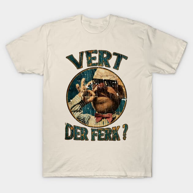 vert der ferk Retro Smoke T-Shirt by sepatubau77